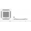 Фанкойл кассетный GENERAL CLIMATE 4T GCKD-500Si (3.50, с датчиком и модулем NIM) 14000T1AB0AMUJ