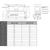 Фанкойл канальный GENERAL CLIMATE GDU-W-18TR 2T (17.34) 50 Па 14000U254SBDLD