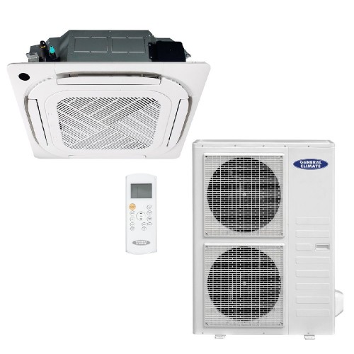 Кондиционер GENERAL CLIMATE GC-4C60HRN2 / GU-U60H2 / Панель T-MBQ4-04B кассетная сплит-система комплект 1400120NPUIAC7